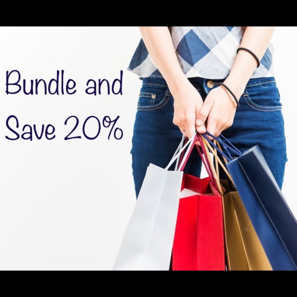 Save 20% off bundles!!